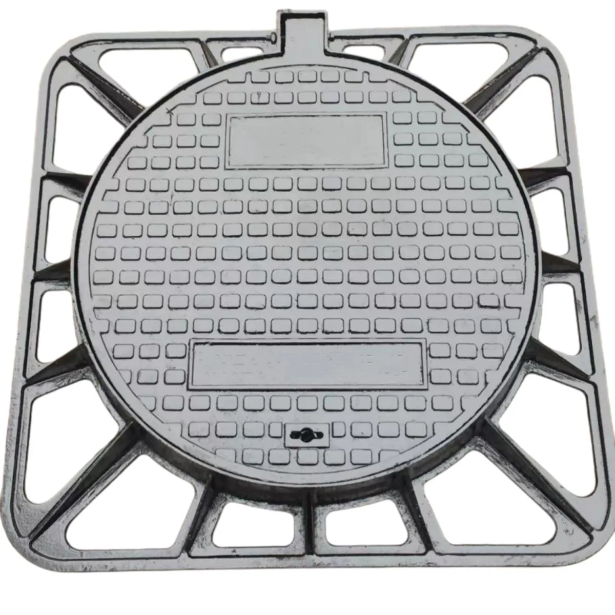 grass top manhole cover