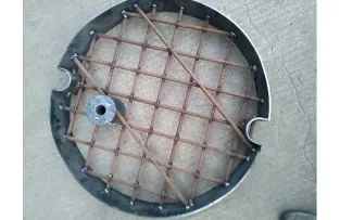 metal water meter box