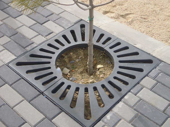 bollards in ground